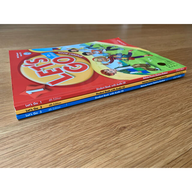LET'S GO 123 テキスト CD 3冊セット オックスフォード エンタメ/ホビーの本(語学/参考書)の商品写真