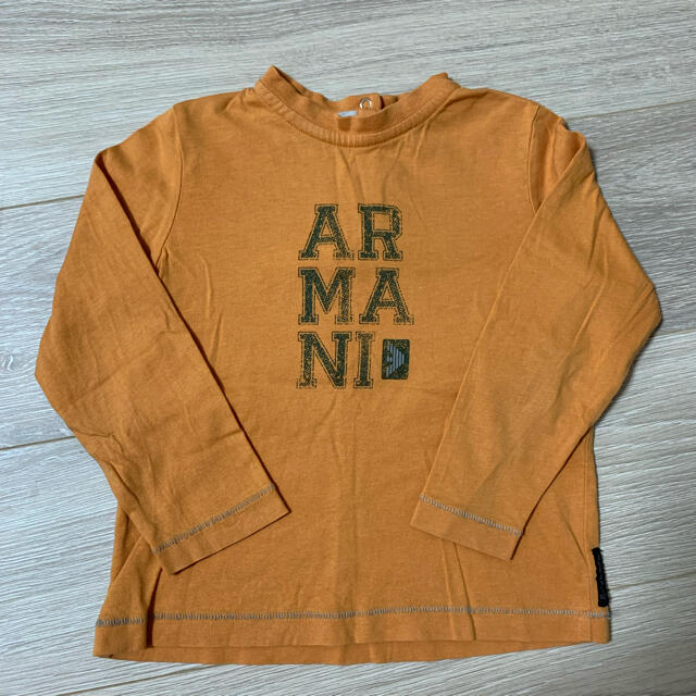 ARMANI JUNIOR(アルマーニ ジュニア)のARMANI BabyロンT キッズ/ベビー/マタニティのキッズ服男の子用(90cm~)(Tシャツ/カットソー)の商品写真