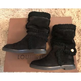 LOUIS VUITTON 2wayムートンブーツ 36レディース