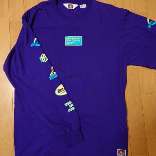 ベンデイビス(BEN DAVIS)のパープルロンＴ(Tシャツ/カットソー(七分/長袖))