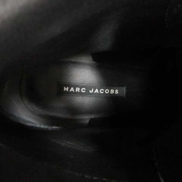 MARC JACOBS(マークジェイコブス)のマークジェイコブス ブーツ ショート チャンキーヒール レースアップ 38 黒 レディースの靴/シューズ(ブーツ)の商品写真