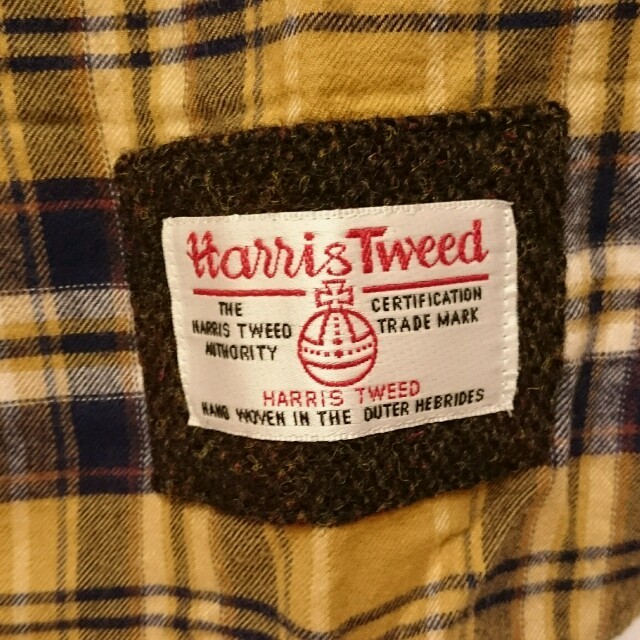 Harris Tweed(ハリスツイード)の【新品】しまむら ハリスツイードコラボ★チェック柄ネルシャツ レディースのトップス(シャツ/ブラウス(長袖/七分))の商品写真