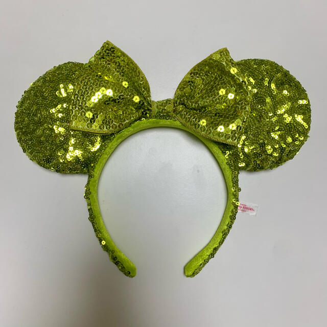 Disney ディズニー スパンコールカチューシャ 黄緑の通販 By H S Shop ディズニーならラクマ