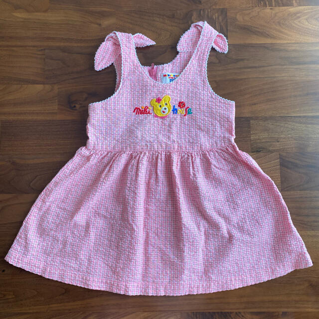 mikihouse(ミキハウス)のミキハウス　90 ワンピース キッズ/ベビー/マタニティのキッズ服女の子用(90cm~)(ワンピース)の商品写真