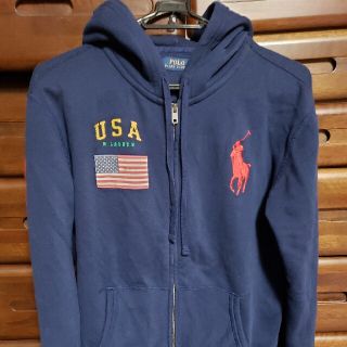 ポロラルフローレン(POLO RALPH LAUREN)のラルフローレン　ジップアップパーカー　アメリカ(パーカー)