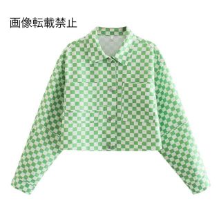 ザラ(ZARA)の🌰9月新作🌾5575◆ブロックチェック柄 シャツジャケット(Gジャン/デニムジャケット)