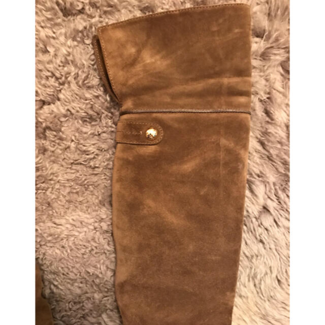 LV LouisVUITTON スエード ニーハイブーツ ロングブーツ2way LV LouisVUITTON スエード ニーハイブーツ ロングブーツ2way