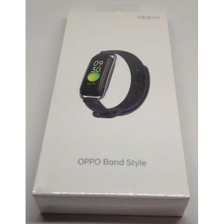 オッポ(OPPO)の【新品未開封】oppo band style ブラック(その他)