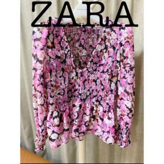 ザラ(ZARA)のZARA ブラウス(シャツ/ブラウス(半袖/袖なし))