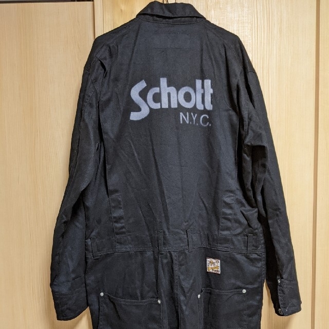 schott(ショット)のSchott　長袖つなぎ メンズのパンツ(サロペット/オーバーオール)の商品写真