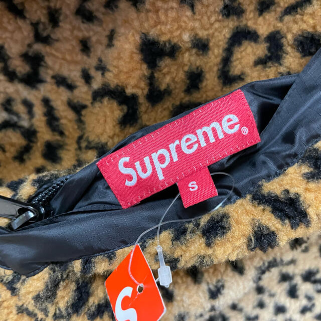 Supreme supreme leopard fleece jacket の通販 by 万治｜シュプリームならラクマ - ta様専用 お得即納