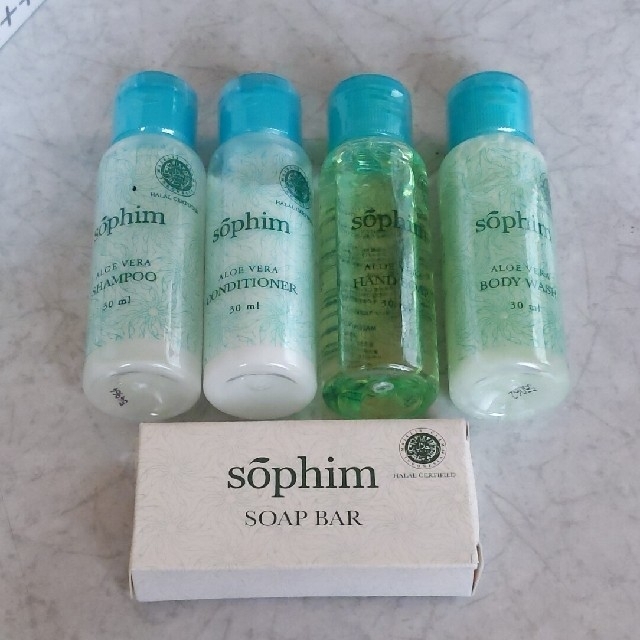 sophim シャンプー ボディソープ 石けん 持ち運び ミニサイズの