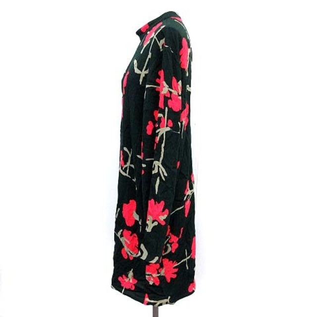 marimekko 36 S 深緑 ピンクの通販 by ベクトル ラクマ店|マリメッコならラクマ - マリメッコ ワンピース 花柄 スタンドカラー 長袖 爆買い低価