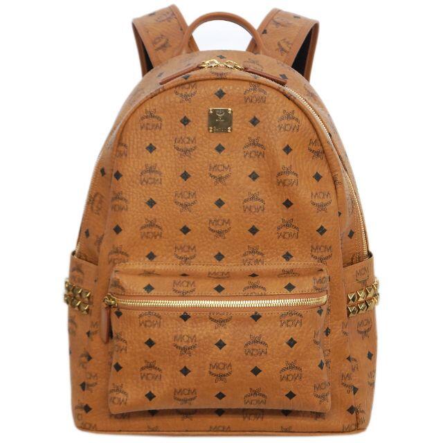 最先端 MCM J4410 キャメル バックパック リュック MCM 極美品