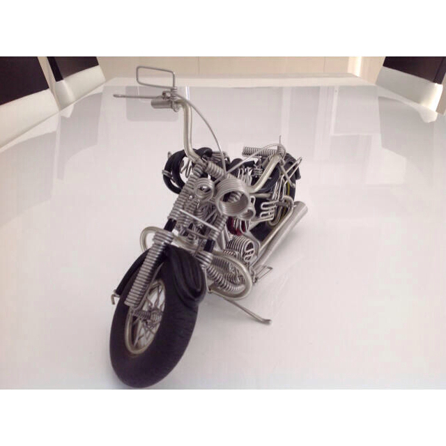 Harley-Davidson 針金製バイク