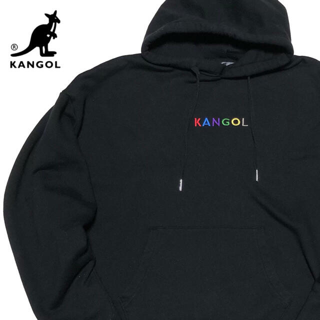 KANGOL(カンゴール)の＊2318 KANGOL カンゴール ミニロゴ　パーカー　フーディ メンズのトップス(パーカー)の商品写真