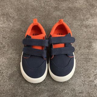 ベビーギャップ(babyGAP)のbaby GAP*ベビーシューズ*スニーカー*ネイビー*14cm(スニーカー)