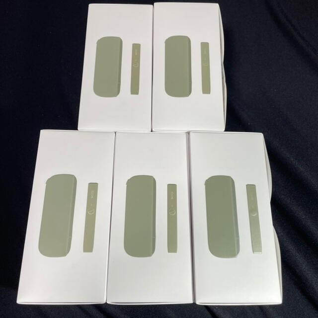 【新品未使用、送料無料】iQOS イルマ モスグリーン 未登録 5台セット