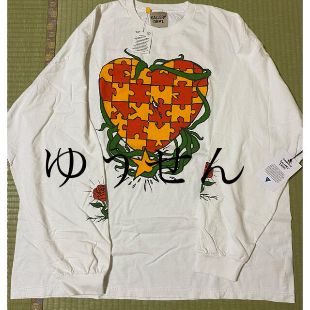 uzzle Heart L/S Tee ギャラリーデプト　ロンt xxl 公式 メンズのトップス(Tシャツ/カットソー(七分/長袖))の商品写真