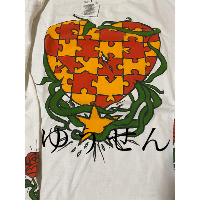 uzzle Heart L/S Tee ギャラリーデプト　ロンt xxl 公式 メンズのトップス(Tシャツ/カットソー(七分/長袖))の商品写真