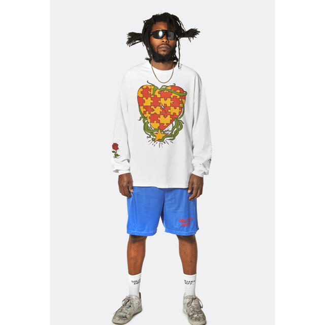 uzzle Heart L/S Tee ギャラリーデプト　ロンt xxl 公式 メンズのトップス(Tシャツ/カットソー(七分/長袖))の商品写真