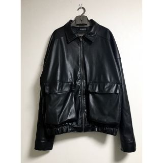 leather blouson(ブルゾン)