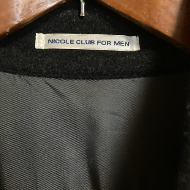 NICOLE CLUB FOR MEN コート　チェスターコート？　メンズ