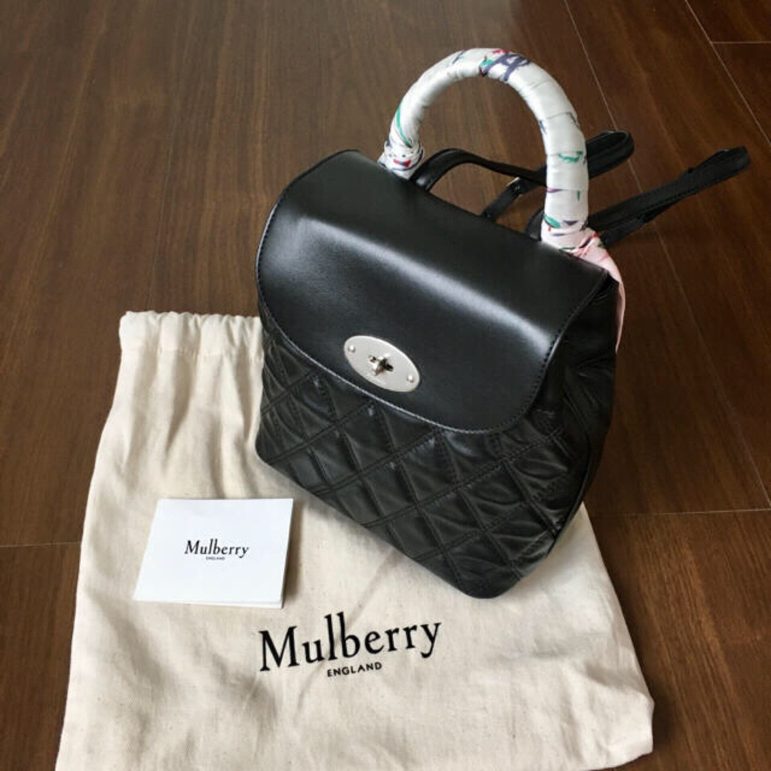 Mulberry(マルベリー)の未使用✨ Mulberry ミニベイズウォーター バックパック レディースのバッグ(リュック/バックパック)の商品写真