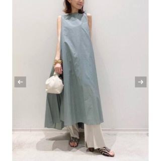 アパルトモンドゥーズィエムクラス(L'Appartement DEUXIEME CLASSE)の【HAVEL studio】N/C Tent Line One-piece(ロングワンピース/マキシワンピース)