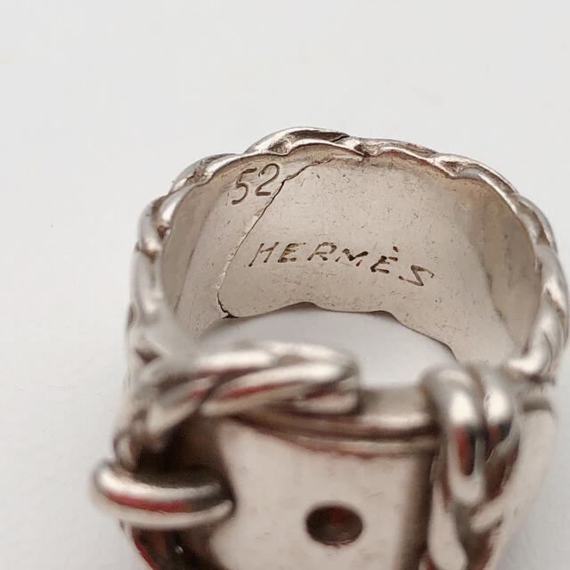Hermes(エルメス)のHERMES エルメス　ディアンヌ　シルバーリング　指輪　#52 レディースのアクセサリー(リング(指輪))の商品写真