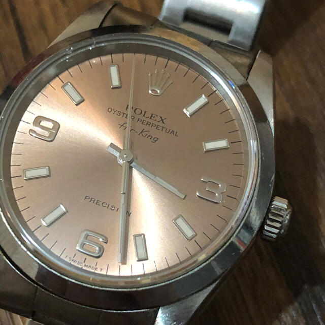 ロレックス　ROLEX オイスターパーペチュアル　14000ピンク　T番