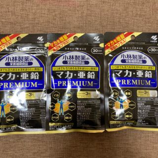 コバヤシセイヤク(小林製薬)の小林製薬　マカ.亜鉛プレミアム30日分×3袋(その他)