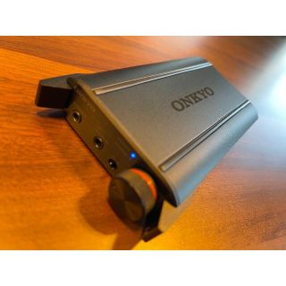 オンキヨー(ONKYO)のONKYO ポータブルヘッドホンアンプ DAC-HA200(B)(その他)