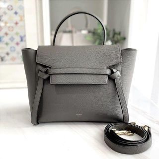 セリーヌ(celine)の美品☆　セリーヌ　ベルトバッグ　マイクロ　2way　2018年(ハンドバッグ)