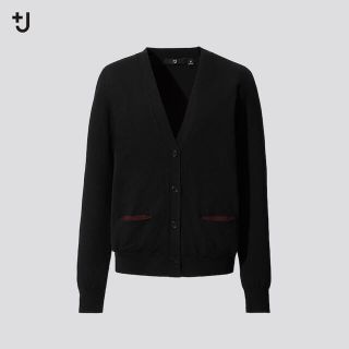 ジルサンダー(Jil Sander)の新品　ユニクロ　ジルサンダー　メリノブレンドVネックカーディガン（長袖）(カーディガン)