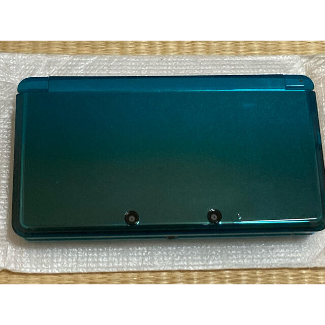 ★新品未使用　極上品　Nintendo 3DS アクアブルー　SDカードなし★ 1