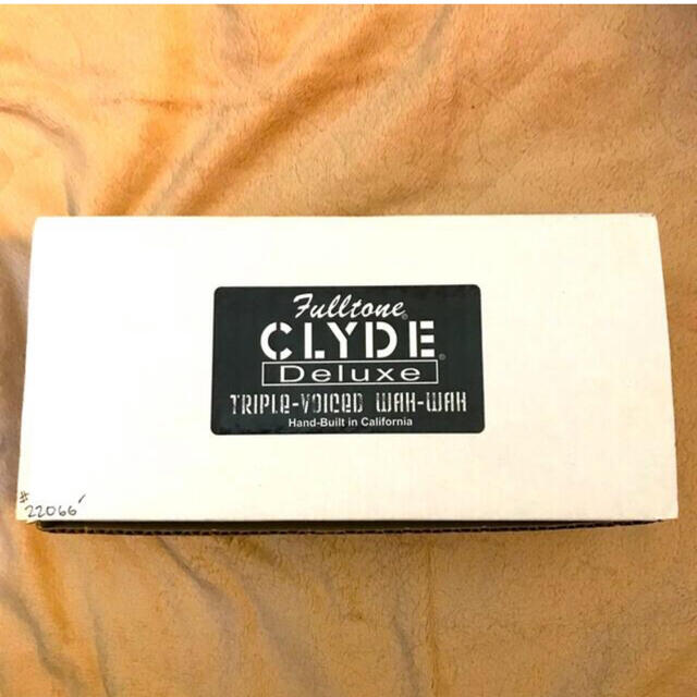 Fulltone BLACK Clyde Deluxe wah 箱付き