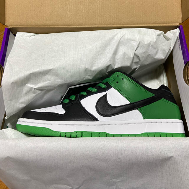 NIKE(ナイキ)のNIKE SBダンクLOWプロ Classic Green 27.0cm メンズの靴/シューズ(スニーカー)の商品写真