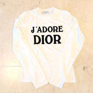 ディオール(Christian Dior) ブラック Tシャツ(レディース/長袖)の通販 