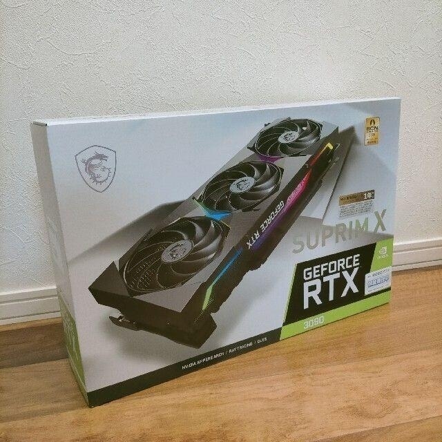 VRREADYY新品 MSI RTX 3090 搭載グラボ