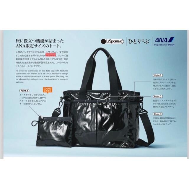 ピンク・ブルー ひとりっぷ×レスポートサックコラボバッグ ANA国際線