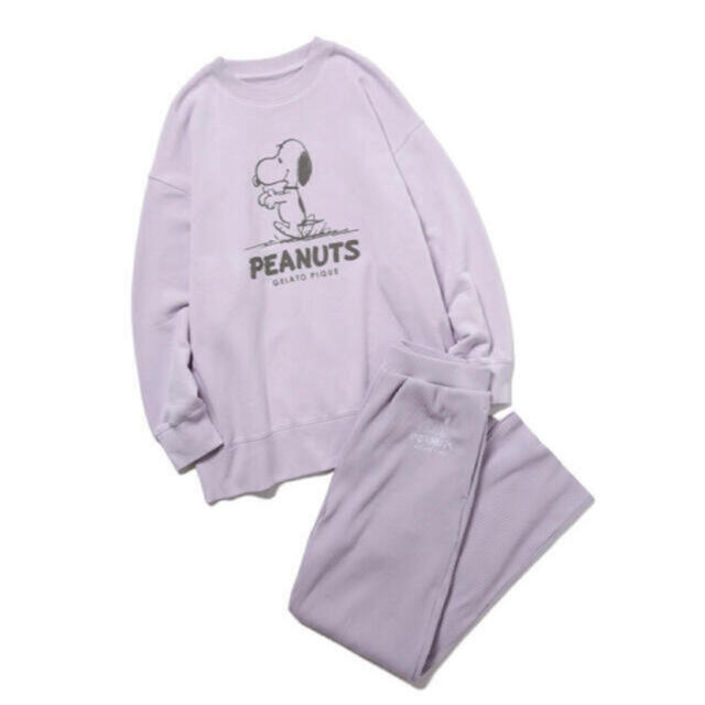 オフィシャル限定♡ 【PEANUTS】裏毛プルオーバーリブロング オフィシャル限定♡ 【PEANUTS】裏毛プルオーバーリブロング