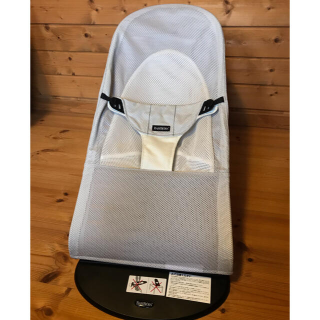 BABYBJORN(ベビービョルン)のベビービョルン　バウンサー　グレー　メッシュ キッズ/ベビー/マタニティの寝具/家具(その他)の商品写真