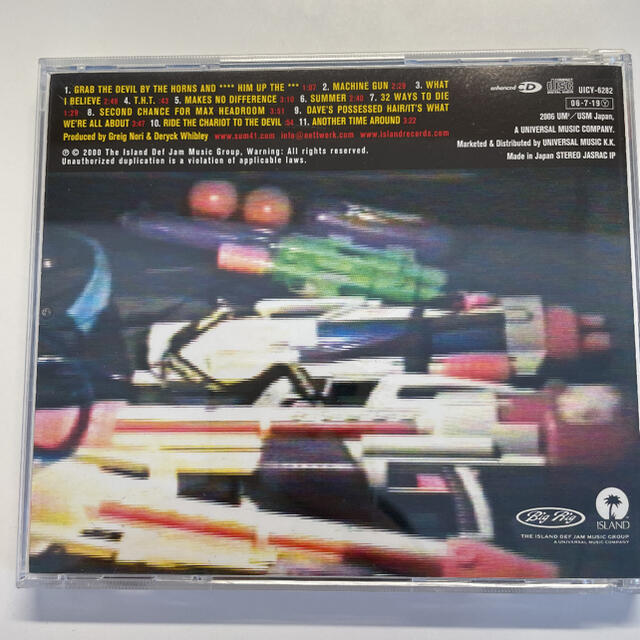 Sum41 ハーフ・アワー・オブ・パワー エンタメ/ホビーのCD(ポップス/ロック(洋楽))の商品写真