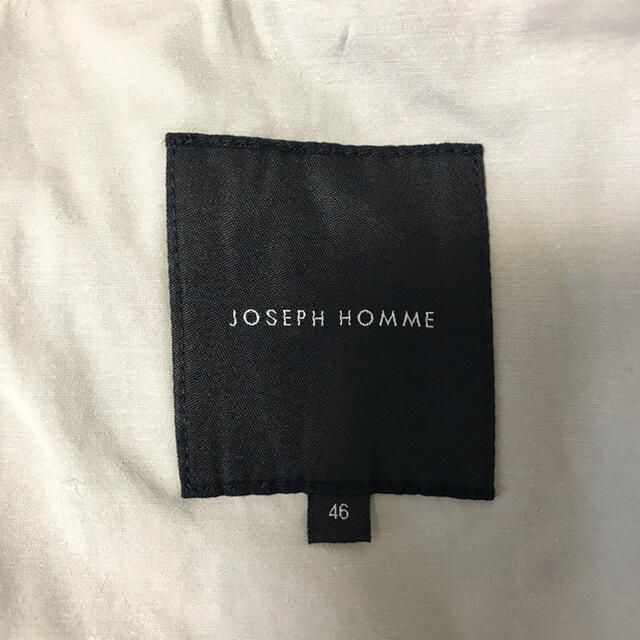 JOSEPH(ジョゼフ)の定3.5万　ジョゼフオム　ジップポケット　コットンリネンテーラードジャケット46 メンズのジャケット/アウター(テーラードジャケット)の商品写真