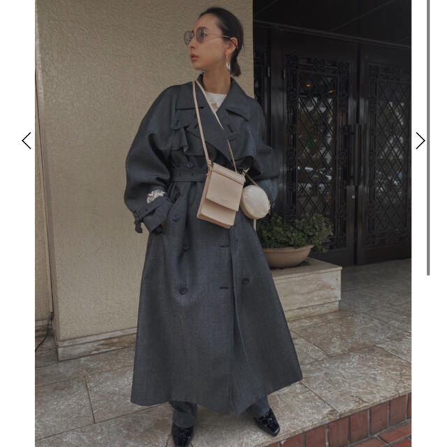 Ameri VINTAGE SUPERIOR FLARE TRENCH COAT