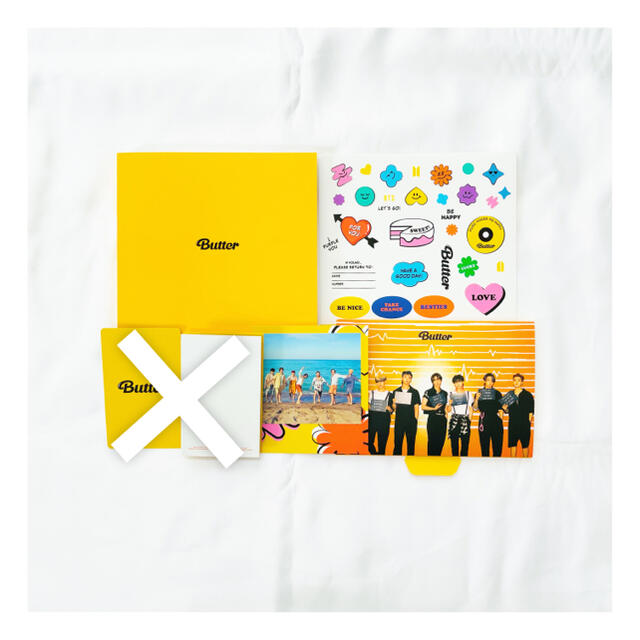 防弾少年団(BTS)(ボウダンショウネンダン)のBTS Butter cream 箱・CDなし エンタメ/ホビーのCD(K-POP/アジア)の商品写真