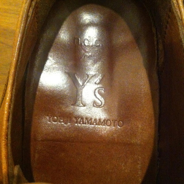 Yohji Yamamoto(ヨウジヤマモト)のＹ’s・レザーシューズ レディースの靴/シューズ(ローファー/革靴)の商品写真