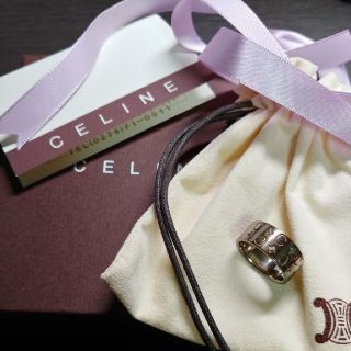 セリーヌ(celine)のCELINE リング　箱&巾着付き　(商品番号カードあり)(リング(指輪))