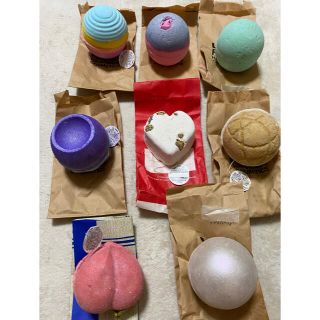 ラッシュ(LUSH)の【🔴様専用】LUSH 入浴剤8個セット(バスボム バスバブル)(バスグッズ)